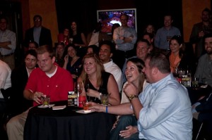 Laughing Clients at Annual Corporate Events